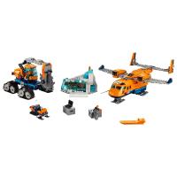 Bloques De Construcción Compatible MOC Sets City Series Avión De Suministro Arctico Y Carro Rascacielos Para Niños Juguetes De Regalo - details 4