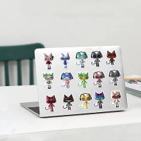 52Pcs Pegatinas De Gato Kawaii Toro Inoue Para Laptop Botella De Agua Bicicleta Patineta Equipaje Snowboard Regalos Para Niñas Y Niños - details 7