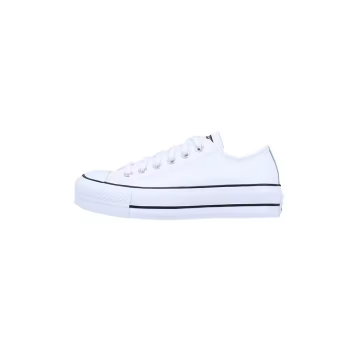 Converse CHUCK TAYLOR ALL STAR LIFT CLEAN OX Deportivas Con Plataforma Mujer Blanco - 1