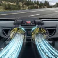 Ventilador para Coches Camiónes Giratorio 360º con su Mango Ajustable con Enchufe de mechero12V / 24 V (Modelo A); Cable USB 5V (Modelo B) - details 3