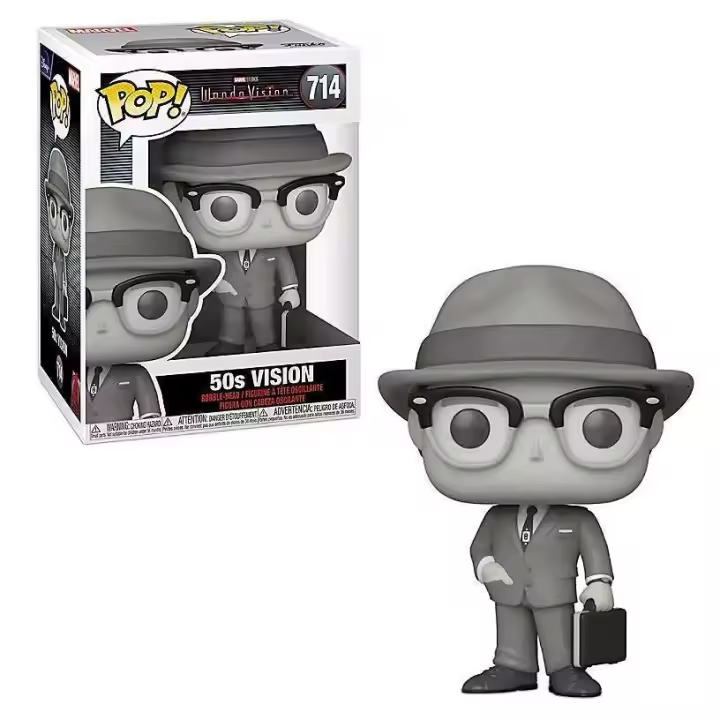 Funko Pop! WandaVision - Vision 50s, 52043, Nº714 - 1