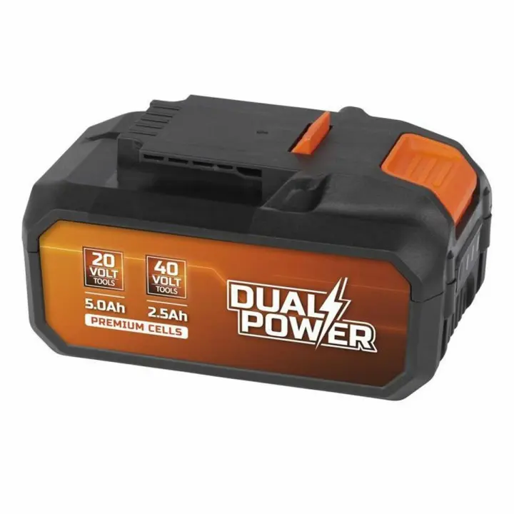 Batería de litio recargable Powerplus Dual Power Powdp9037 20 V 2,5 Ah 5 Ah Litio Ion 40 V - 1