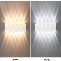 Lámpara De Pared LED Impermeable Para Iluminación Exterior 4W 6W 8W 10W AC85-265V Iluminación Interior Lámpara De Noche Para Dormitorio Decorativa - details 5