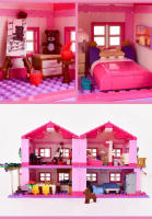 Bloques De Construcción Friends City Sets Villa De Verano Castillo Con Piscina Para Niñas Juguete Educativo Decorativo Para Niños - details 1