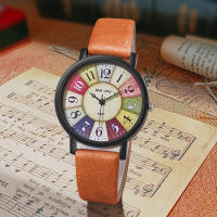 Reloj De Pulsera Para Mujer Reloj Vintage De Cuarzo Moda Casual Con Correa De Cuero Display Analógico Y Digital Regalo Para Fiesta - details 5