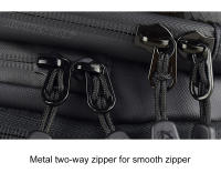 Bolsa De Pierna Impermeable Para Motocicleta Carbono Fibra Caja Rígida Hombro Pack Casual Exterior Para Hombres Y Mujeres - details 17