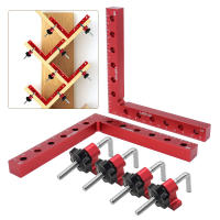 JIGHOLE Herramienta De Carpintería Rectángula De 160MM Clip De Posicionamiento Angular 90 Grados Placa De Fijación Para Trabajos De Madera - details 6