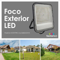Foco Proyector Exterior LED Negro - AVANT PRO - OSRAM CHIP -  IP65 - Luz seleccionable 2700K - 4000K - 5700K - details 0