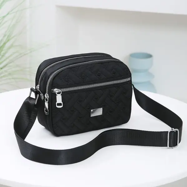 Bolso bandolera de mano NEGRO Negro - 1