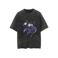 Camiseta De Algodón Retro Para Hombre Y Mujer Camiseta Gráfica De Anime Casual De Verano Oversized Estilo Harajuku Streetwear - details 2