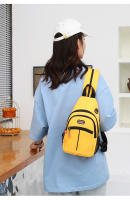 Mochila Mini Para Mujer De Fengdong Bolsa De Pecho Pequeña Estilo Casual Bolsa Deportiva Para Viaje Mochila Cruzbody Con Manija Suave - details 2