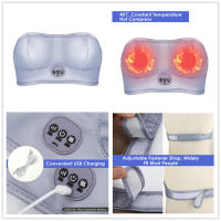 Sujetador De Masaje Para El Pecho Con Vibración Instrumento De Mejora Del Seno Alwafore PU+Cotton Linen Relajación Y Masaje Para El Breast - details 4