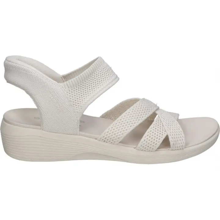 SANDALIAS SKECHERS 163524-OFW SEÑORA BLANCO - 1
