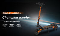 Patinete Electrico KuKirin G3 Pro 1200W*2 Motores Todo Terreno con Neumáticos de 10 Pulgadas, Batería Extraíble de 52V 23.2Ah, Autonomía Máxima de 80 KM, Velocidad Máxima de 65 Km/h, Doble Amortiguador, IP54 a Prueba de Agua, Doble Freno de Aceite - details 0