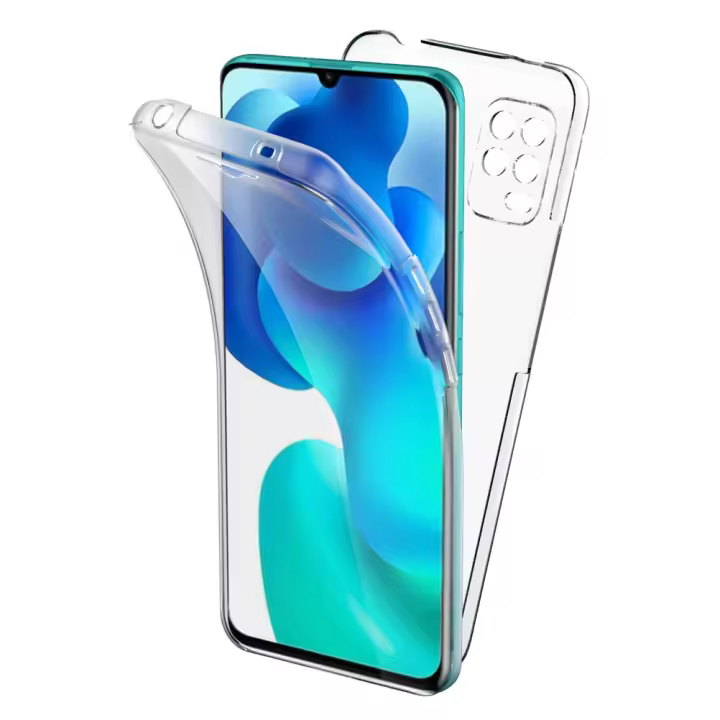 Funda 360º para móvil Oppo A54 5G / A74 5G / A93 5G Silicona Transparente - Carcasa Resistente Full Body Delantera y Trasera Doble Cara Completa Entera (Oppo A54 5G / A74 5G / A93 5G) - 1