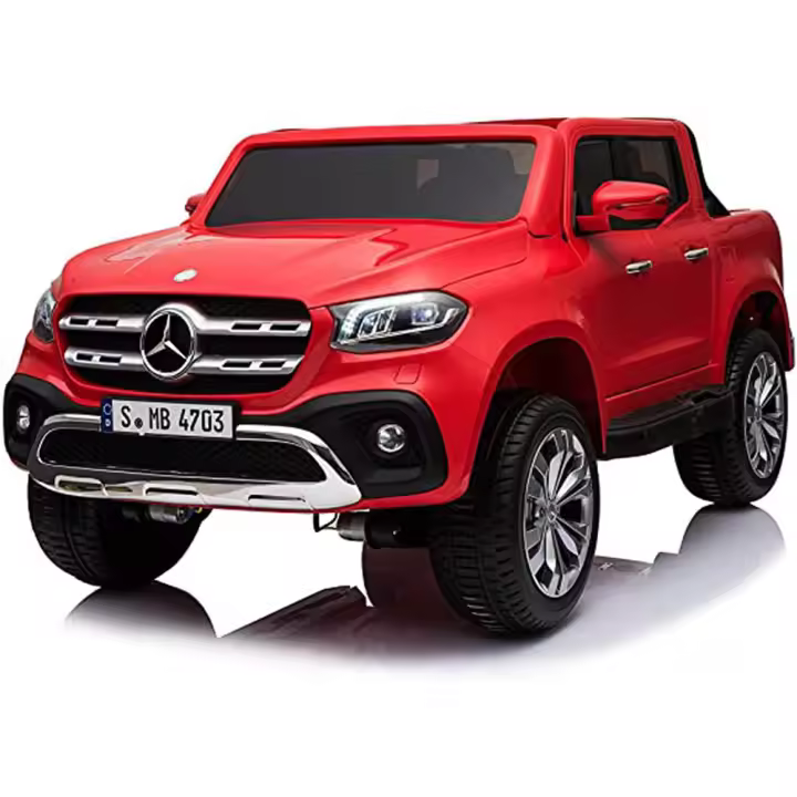 Coche Pick Up Mercedes rojo bateria 12V Rojo 141X78X66Cm Runruntoys  (Injusa 4091) - 1