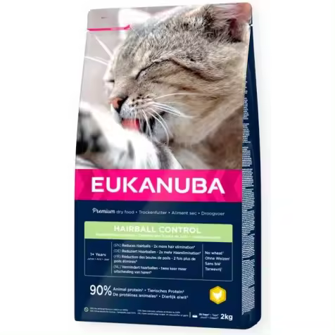 Eukanuba Adult Hairball Control Gato 10 Kg - 1