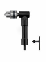 Herramienta De Ángulo Recto Negro Para Taladro Eléctrico Adaptador De Hierro De Aluminio Herramienta Giratoria Para Espacios Estrechos - details 6