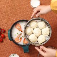 Máquina De Cocinar Eléctrica Para 1-2 Personas Sopa Caliente Huevo Olla Antiadherente Multifuncional Olla De Arroz Eléctrica Con 8-19 Programas - details 3