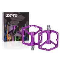 Pedal De Bicicleta MTB Ultraligero ZTTO CNC Aleación De Aluminio AM Enduro Con Rodamientos Llanos Tornillo 9/16 Para Bicicleta De Montaña Gris - details 6