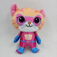 Muñeco De Peluche Suave Y Transparente Super Kitty Team Para Niños Juguete De Gatito Azul Verde Y Amarillo Regalo Navideño - details 5