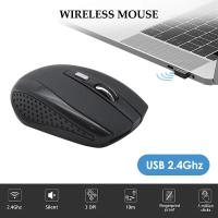 Ratón Inalámbrico Silencioso 2.4G Portátil Para Notebook PC Laptop MacBook Con Niveles Ajustables De DPI Ratón Óptico Para Oficina - details 4