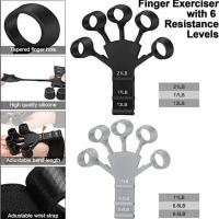 Exercitador De Dedos Para Guitarra Con 6 Niveles De Resistencia Herramientas Físicas Para Recuperación Y Fortalecimiento De Mano Para Pacientes - details 4