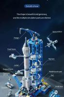 Bloques De Construcción Espacial Para Niños Modelo De Lanzador De Centros Lunar Lander Bricks De Construcción De Espacio Figura De Nave Rocket - details 12