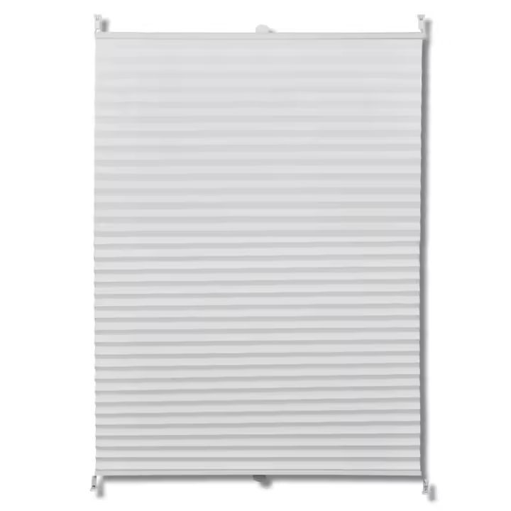 vidaXL Persiana Plisada Blanca 110X200cm - 1