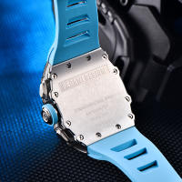 Reloj De Cuarzo Para Hombre PAGANI DESIGN 2023 Forma De Cuenco 40MM Vidrio De Zafiro Resistente Al Agua Y Luminoso Pulsera De Silicona Estilo Casual - details 8