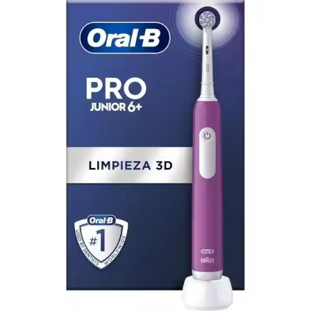 Cepillo Dental Braun Oral-B Pro Junior 6+/ Purpura - 1