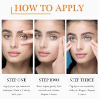Maquillaje crema loción para una piel bonita y rejuvenecedora mascarilla de buenas noches cuidado facial crema bajo los ojos círculos oscuros crema de ojos vitamina C crema de ojos antienvejecimiento para mujeres bolsa de ojos hidratante de ojos crema de - details 6