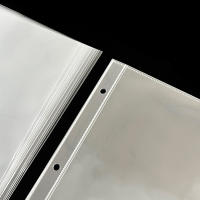 10Pcs Conjunto De Páginas Para Álbum De Fotos A4 Transparentes Protección Para Fotocartes Postales Y Cuadernos De 6x4 10x15 Con Anillo De 4 Agujeros - details 7