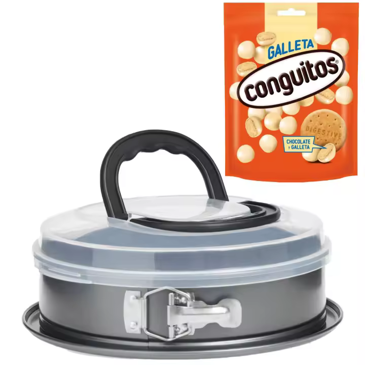 Pack repostería:CONGUITOS GALLETA BLANCO DOYP 120G+molde extraíble - 1