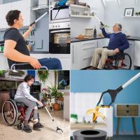 Herramienta Grabber Reacher Para Ancianos 32 Pulgadas Plegable Picker Upper Longa Ayudas Para Movilidad Agarre De Basura Palanca De Recogida - details 6