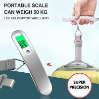 Báscula Electrónica Portátil 50KG Mini Para Equipaje Fácil De Transportar Escala De Medición De Precisión Para Viajes - details 0