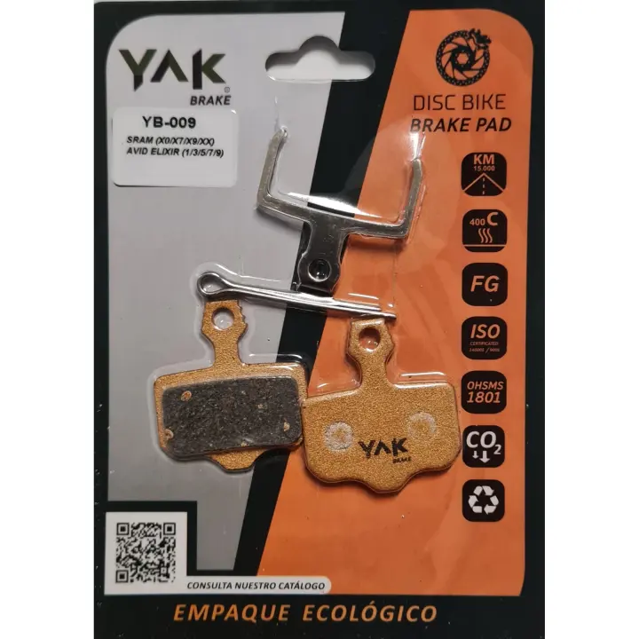 Pastillas de Freno Bicicleta - YB009 - Avid DB Elixir XX Paul Component Klamper TrickStuff Sram DB - 1