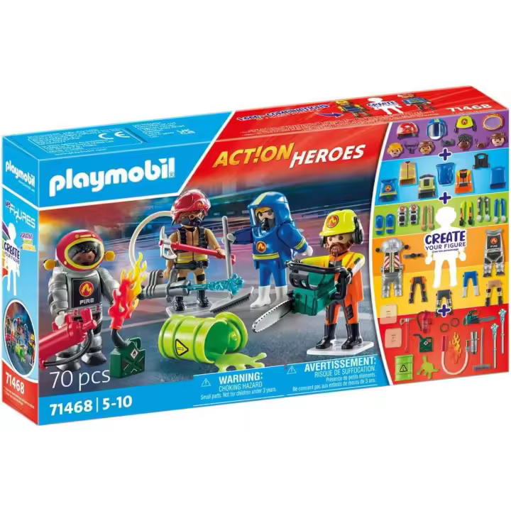 Figuras Playmobil Bomberos PLAYMOBIL 71468 - 1