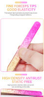 Tijeras Para Pestañas Profesionales Anti-estáticas Con Diseño De Flor De Hielo Herramienta De Maquillaje Para Extensión De Pestañas Acrílicas Accesorio Para Cejas - details 3