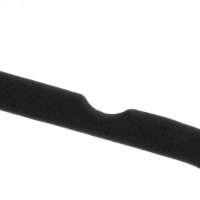RUHHY Perchas terciopelo antideslizantes  perchas resistentes de terciopelo  perchas ropa  perchas 45 cm x 23 cm  perchas ropa  ganchos para colgar ropa  perchas negras - details 2