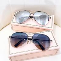 Gafas De Sol Pilotas Gradient Fashion Unisex Con Protección UV400 Gran Marco Tendencia Para Ciclismo Y Conducción - details 0