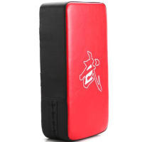 Músculo Sand Bag De Lona PU Para Entrenamiento De Boxeo Taekwondo Muay Thai Almohadillas De Mano Y Pie Color Rojo/Azul - details 3