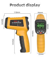 BSIDE Termómetro Infrarrojo Profesional -50~1400C Digital IR-LCD Medidor De Temperatura No Contacto Con Láser Para Industrial - details 10