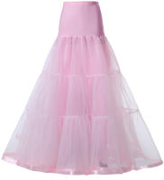 Falda De Novia Sin Huesos De 1 Metro Para Mujer Falda De Boda Larga Para Baile Falda Puffs De Vestido Técnicas De Punto Material De Poliéster - details 6