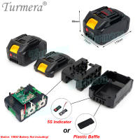 Turmera Caja De Batería Para Destornillador 18V 21V Soporte De Batería 18650 5X 10X 15X 20X Con BMS 50A Máx.100A Para Reparación De Taladro Eléctrico - details 21