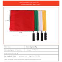 Bandera De Comando De Fútbol Para Competencias De Campo Bandera De Árbitro De Hierro Equipo De Indicación Y Signalización - details 4