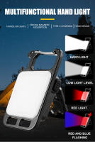 Linterna Mini LED Recargable COB Portátil Para Camping Y Exteriores Linterna De Trabajo Pequeña Con Abrazadera De Botella - details 0