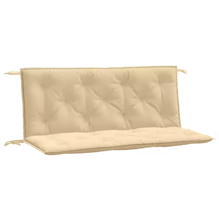 vidaXL Cojines banco jardín 2 uds tela 120x50x7 cm Color Antracita melange,  Gris claro melange,  Gris oscuro melange y mas Cojín Decorativo de Asiento Cojines de muebles de salon - 1