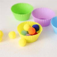 Juego De Aprendizaje Sensorial Montessori Para Niños Juguete De Coloración Y Alineación 78 Piezas Set De Pompom Para Niños De Preescolar Y Jóvenes - details 5