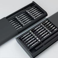 Kit De Destornilladores Magnéticos 25 En 1 Para Reparación De Smart Home PC Teléfonos Móviles Herramienta Mini Con Estuche Dismontable Y Precisión - details 0